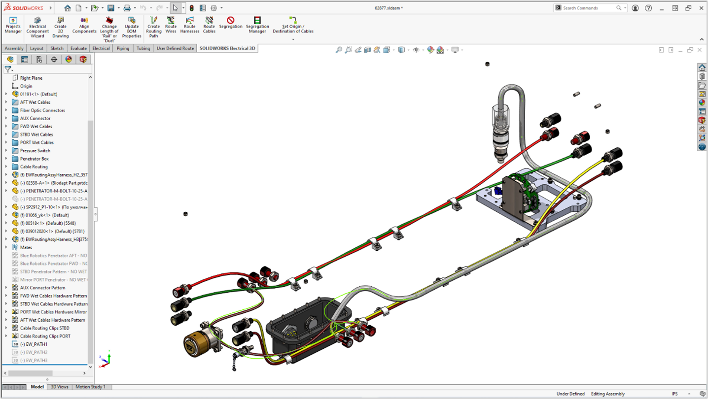 SOLIDWORKS Routing